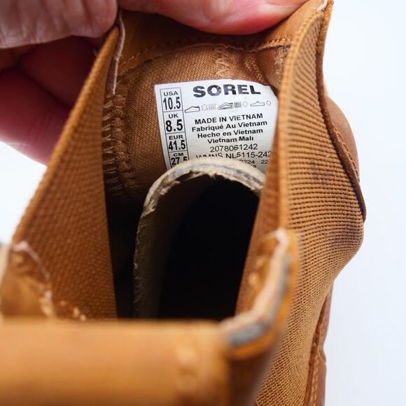 New Sorel EXPLORER STRT Boots  Chelsea Women's 10.5 Boots Velvet Tan Brown - Picture 8 of 9